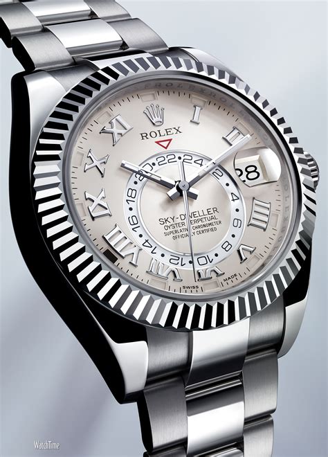 rolex sky dweller watch.